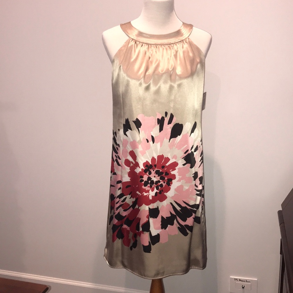 Gold summer dress
